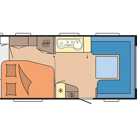 Casa de Férias Bergwelt-m - Scheunencamping *